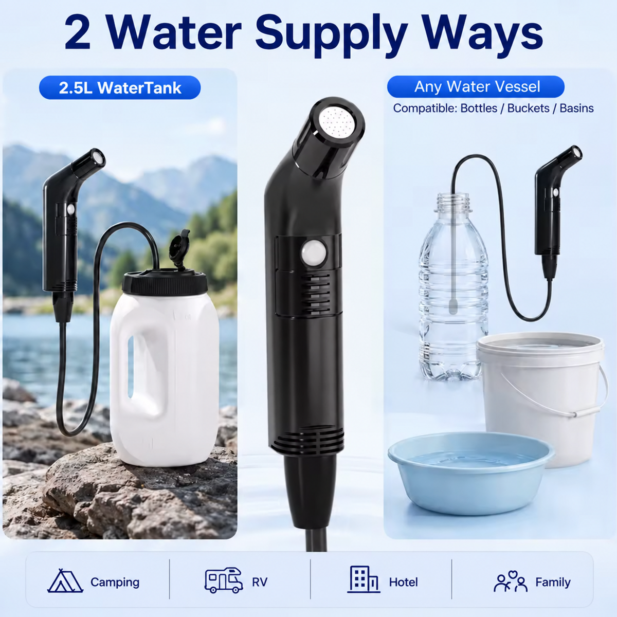 AquaRinse™ Portable Bidet