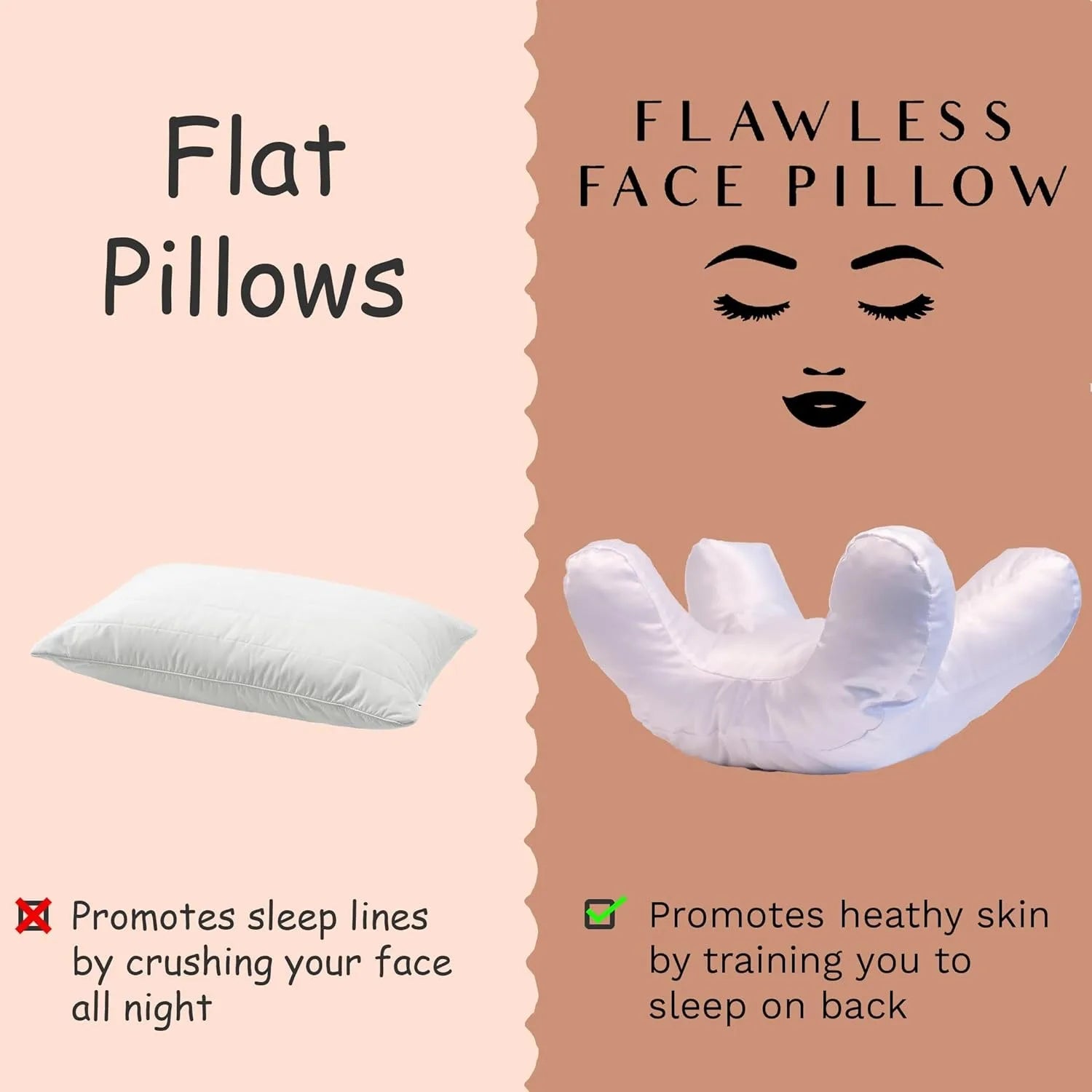 Aurelina Beauty Sleep Pillow